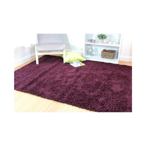 Fialový koberec Flair Rugs Cariboo Purple, 80 x 150 cm-image-1
