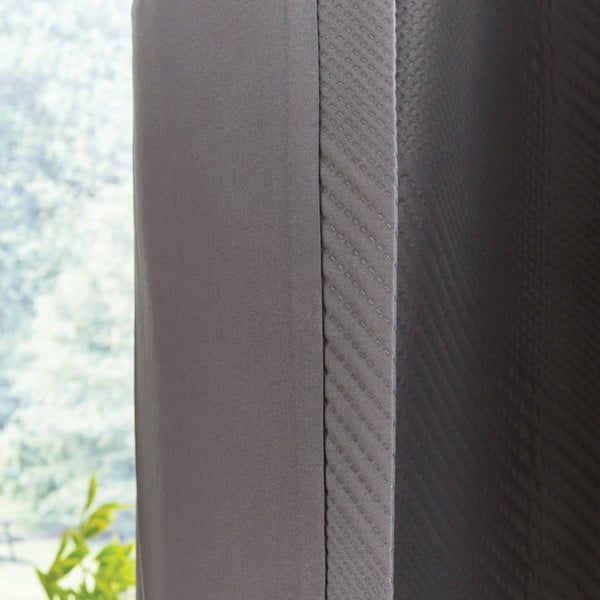 Tende grigie in set di 2 pezzi 229x168 cm Pinsonic - Catherine Lansfield-image-2