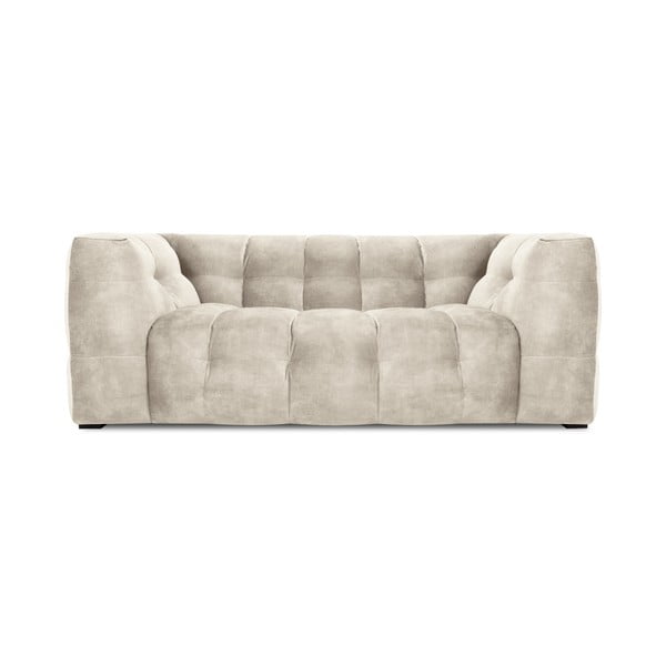 Divano in velluto beige, 208 cm Vesta - Windsor & Co Sofas