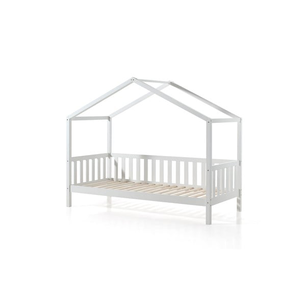 Letto per bambini in legno di pino bianco, 90 x 200 cm Dallas - Vipack