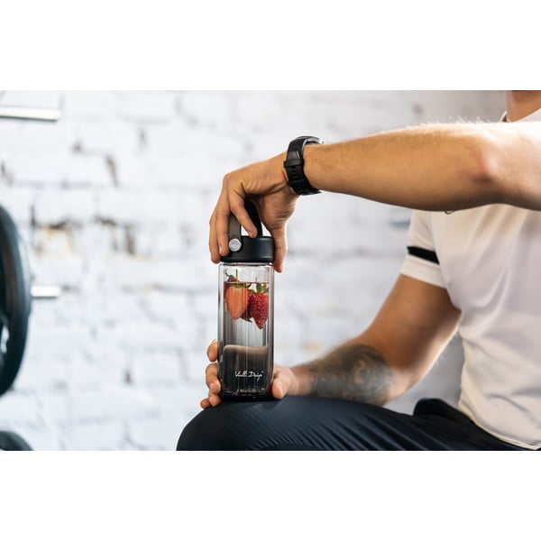 Bottiglia nera in vetro 350 ml Fuori – Vialli Design-image-2