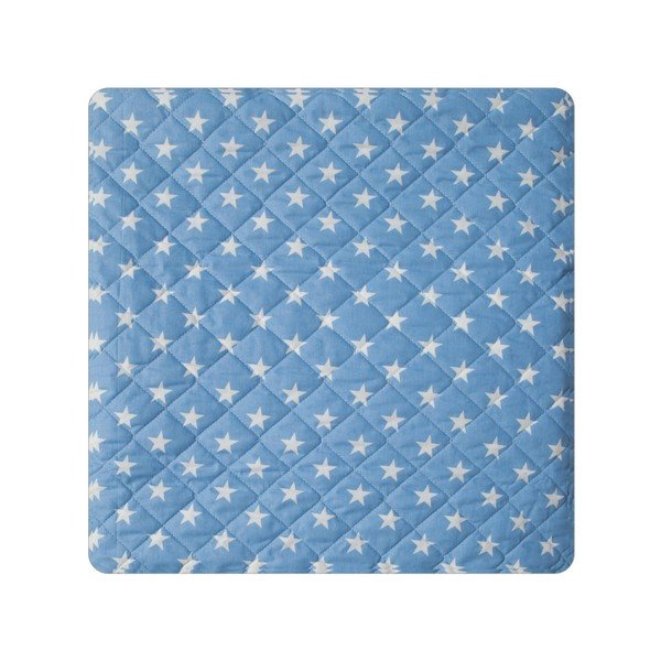 Modrý prošívaný přehoz přes postel Dots, 160 x 230 cm-image-2