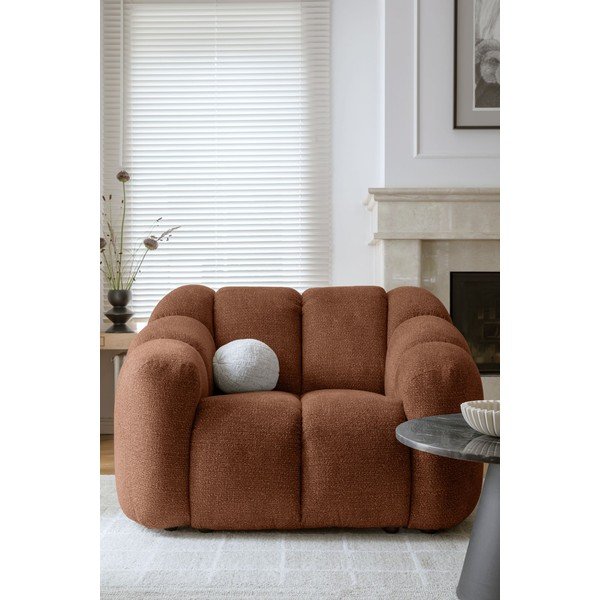 Poltrona color terracotta Shell – Miuform-image-1