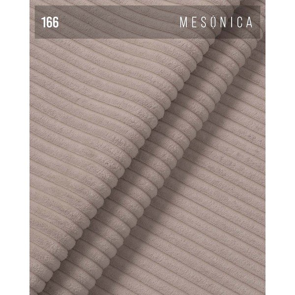 Divano in velluto a coste beige 205 cm Fluvio - MESONICA-image-4