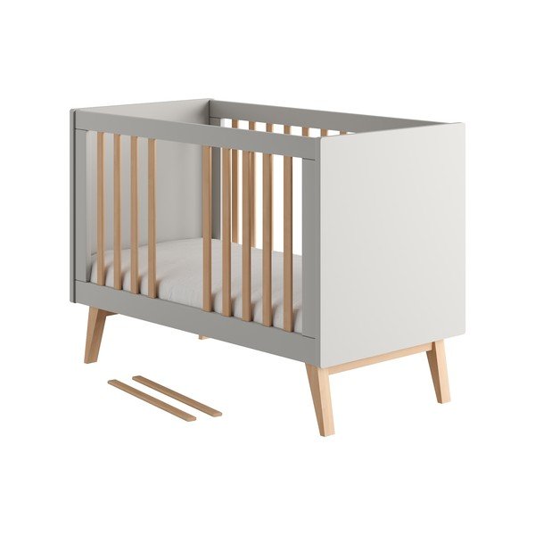 Lettino grigio 60x120 cm Swing - Pinio-image-1