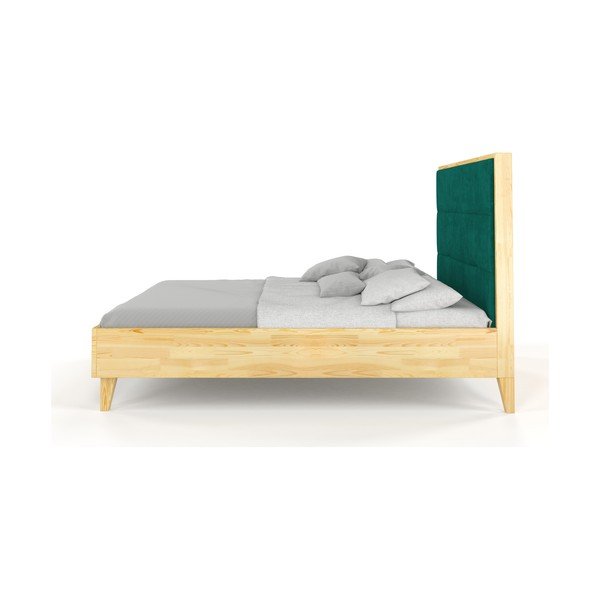 Letto matrimoniale in legno di pino , 140 x 200 cm Frida - Skandica-image-2