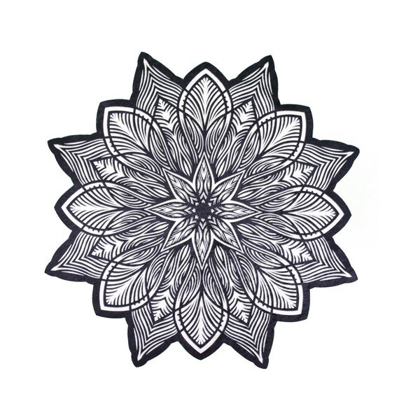 Tappeto Billeno, ⌀ 80 cm - Vitaus-image-1