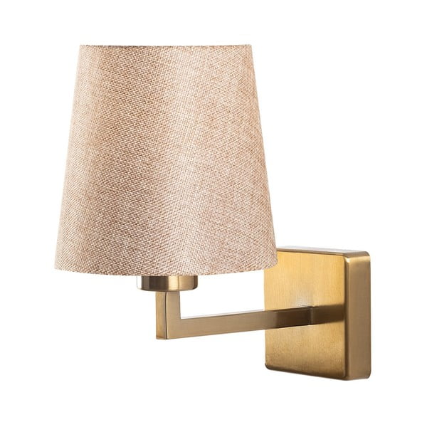 Lampada da parete beige/dorata ø 18 cm Profil – Opviq lights