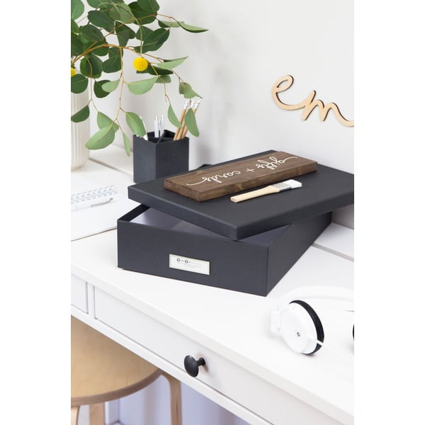 Organizzatore di cartone per documenti Oskar - Bigso Box of Sweden-image-1