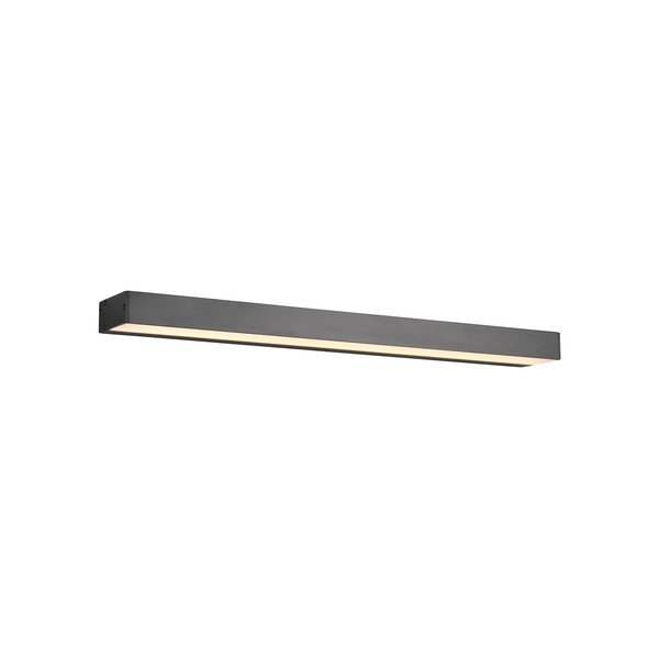 Applique LED nero opaco (lunghezza 60 cm) Rocco - Trio-image-4