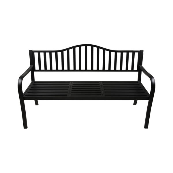 Panchina da giardino in metallo nero Segula - Garden Pleasure