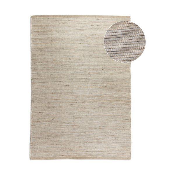 Tappeto colore naturale chiaro in misto iuta reversibile/tessuto a mano 190x280 cm Dhaka – Hanse Home