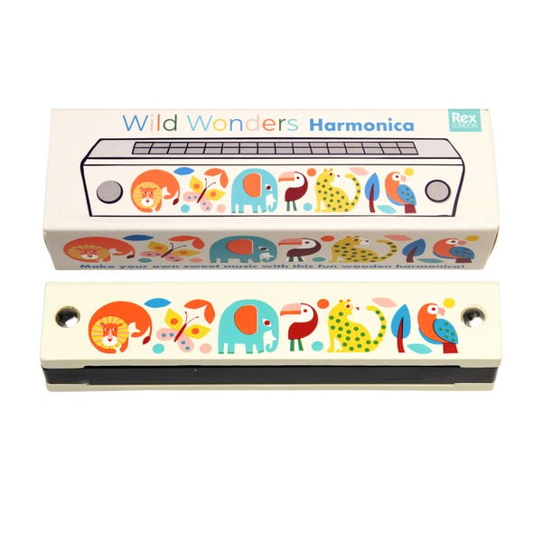 Giocattolo musicale Harmonica Wild Wonders - Rex London-image-4
