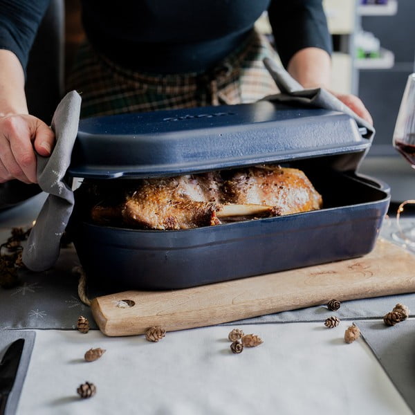 Teglia in ghisa 22x42,5 cm LITINA SMALT - Orion-image-1