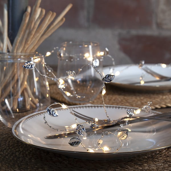 Catena luminosa con alimentazione a batteria 20 lampadine lunghezza totale 200 cm Dew Drop – Star Trading