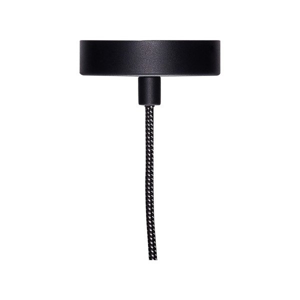 Lampadario nero in metallo con intensità regolabile ø 12 cm Chromatic – Hübsch-image-2