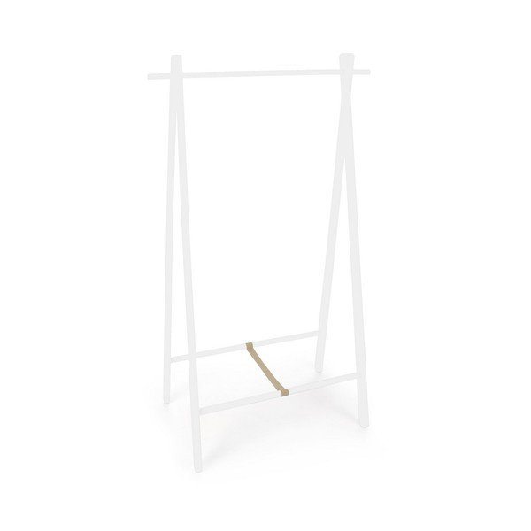 Stand appendiabiti bianco in betulla massiccia 91x151x50 cm Daiki – Yes Everyday