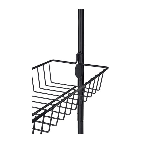 Organizzatore per ante da cucina sospese di colore nero - Wenko-image-3