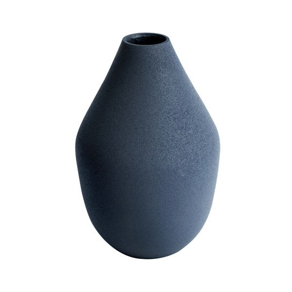 Modrá váza PT LIVING Nimble Cone, výška 14 cm