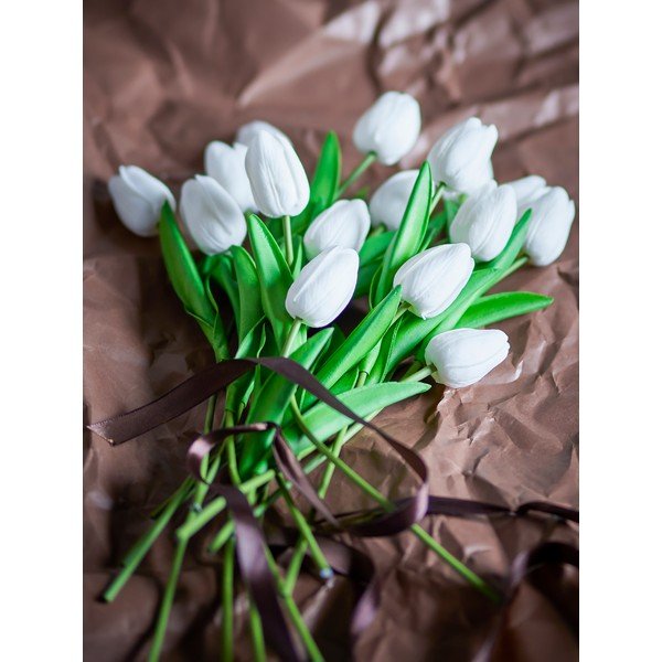Fiore artificiale (altezza totale 32 cm) Tulip – Bloomingville-image-1