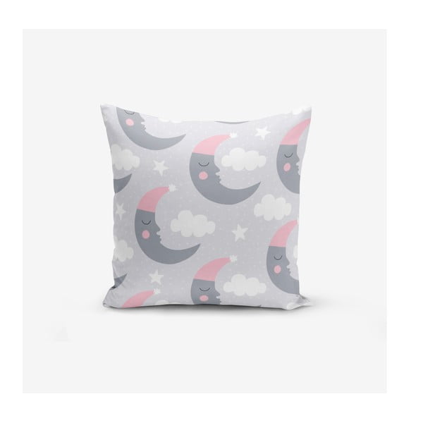 Federa per bambini Moon and Cloud - Minimalist Cushion Covers