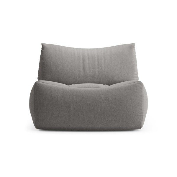Cuscino da seduta grigio con rivestimento in velluto Tove – Micadoni -image-2