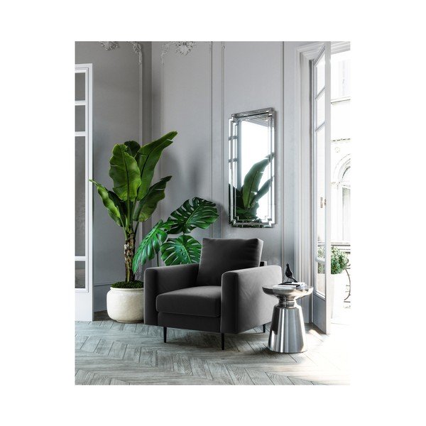 Poltrona grigio scuro Devichy Glam Levie - devichy-image-3