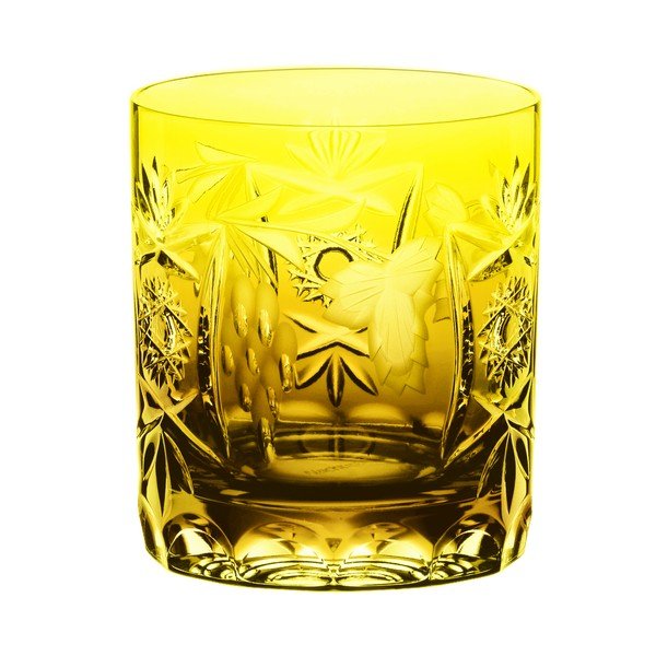 Bicchiere per whisky in cristallo arancione Traube Whisky Tumbler Amber, 250 ml - Nachtmann