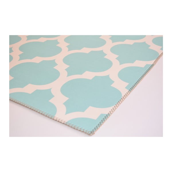 Tappeto azzurro Elisabeth, 80 x 150 cm Geo - Vitaus-image-2