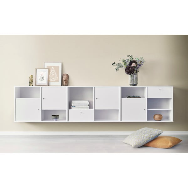 Libreria a sospensione bianca 89x61 cm Mistral - Hammel Furniture-image-1