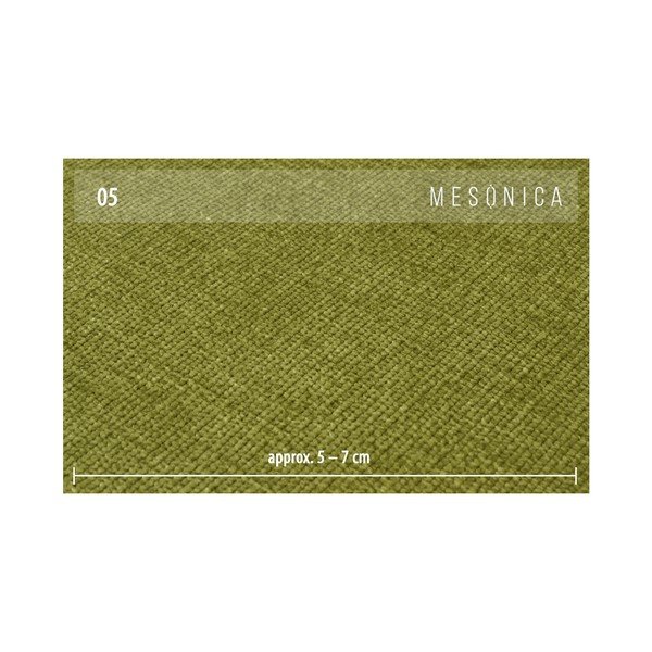 Olivově zelená podnožka MESONICA Musso Tufted-image-2