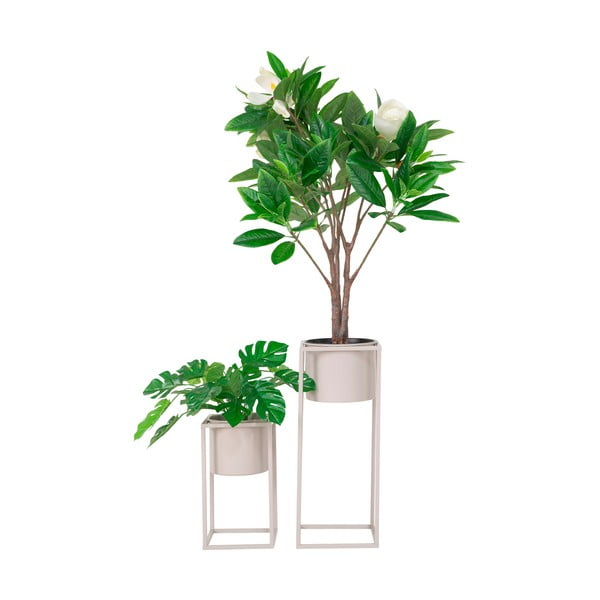 Set di vasi in metallo 2 pz Marla - House Nordic-image-1