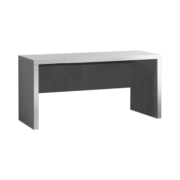 Scrivania bianca, lunghezza 70 cm Lara - Vipack