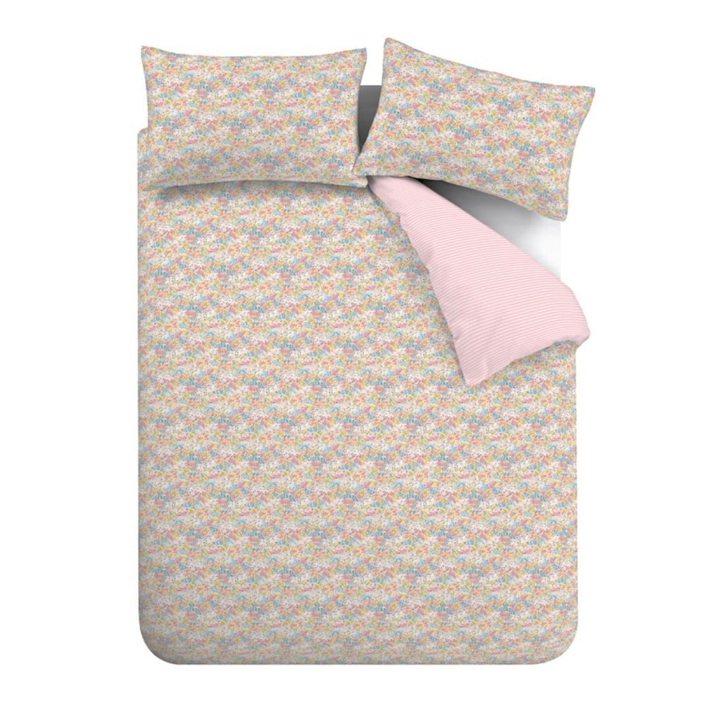 Biancheria da letto rosa per letto singolo 135x200 cm Darcy Floral – Catherine Lansfield | Biancheria da letto