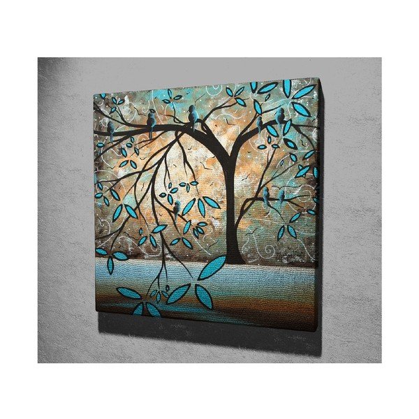Pittura su tela Jonathan, 45 x 45 cm - Wallity-image-2