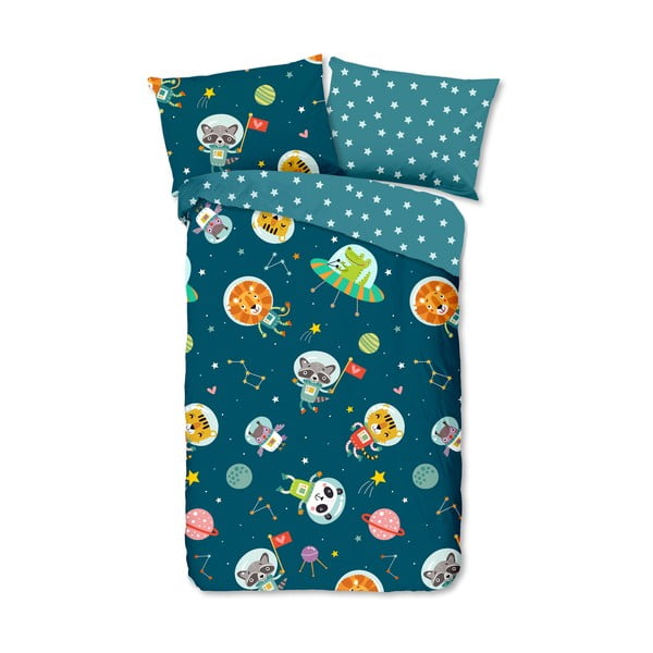 Biancheria da letto per bambini in cotone per letto singolo 140x200 cm - Good Morning