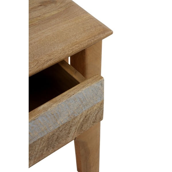 Comodino in legno di mango in colore naturale Bella - Geese-image-4