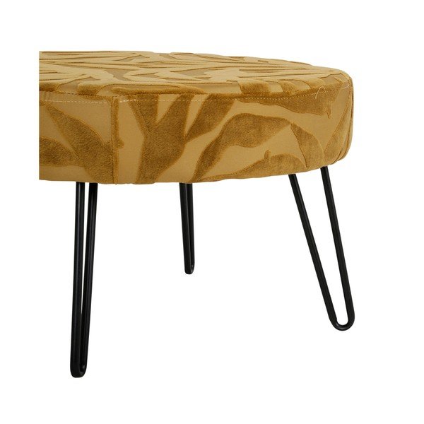 Sgabello in velluto Solor - Sema-image-3