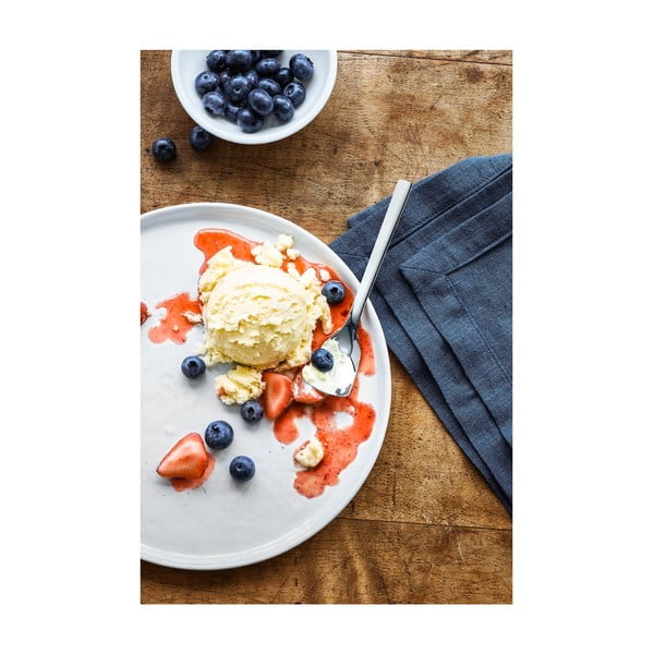 Set di 6 cucchiai da gelato in acciaio inox Cromargan®, lunghezza 14 cm Nuova - WMF-image-1