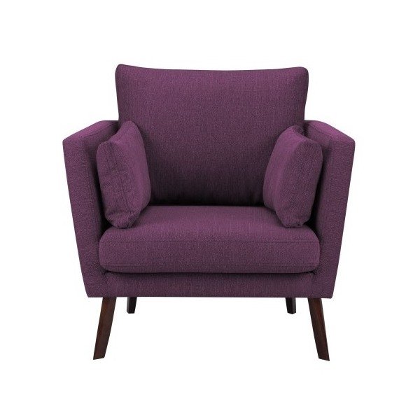 Poltrona viola Elena - Mazzini Sofas