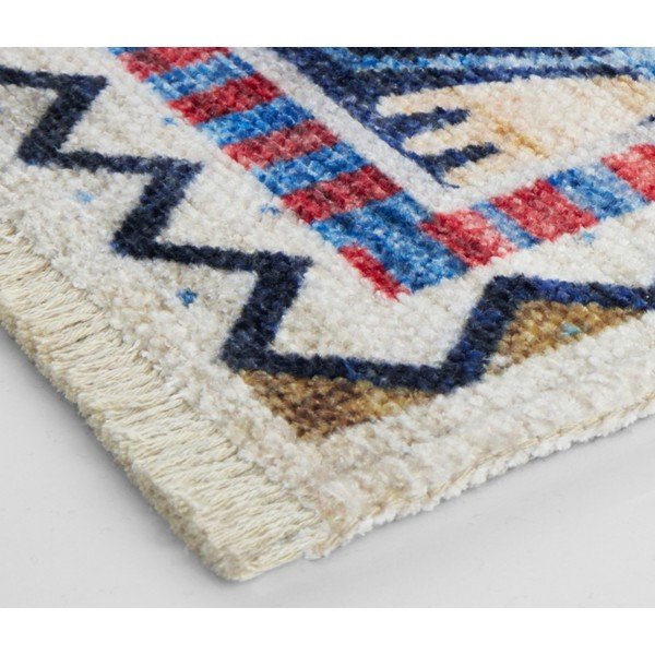 Tappeto colorato ad alto contenuto di cotone 160 x 230 cm Kilim Masin - Nouristan-image-2