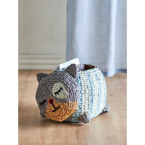 Cesta per giochi da bambino in giacinto d'acqua 30x46x25 cm Mille – Bloomingville Mini-image-1