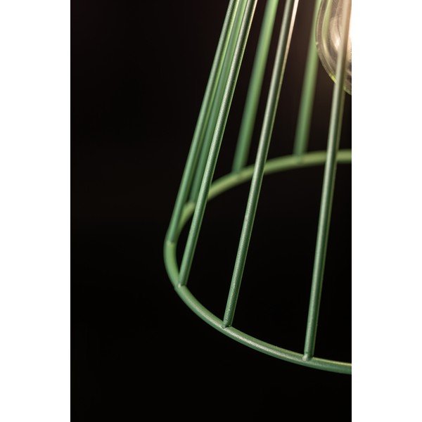 Lampadario verde con paralume in metallo ø 18 cm Kaliope - GTV-image-3