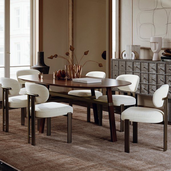 Sedia da pranzo beige Duct – DAN-FORM Denmark-image-1