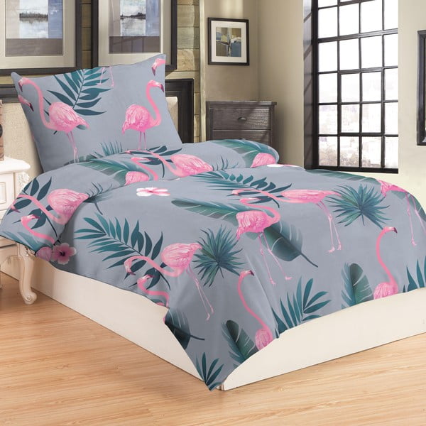 Biancheria da letto microplush , 140 x 200 cm Flamingo - My House