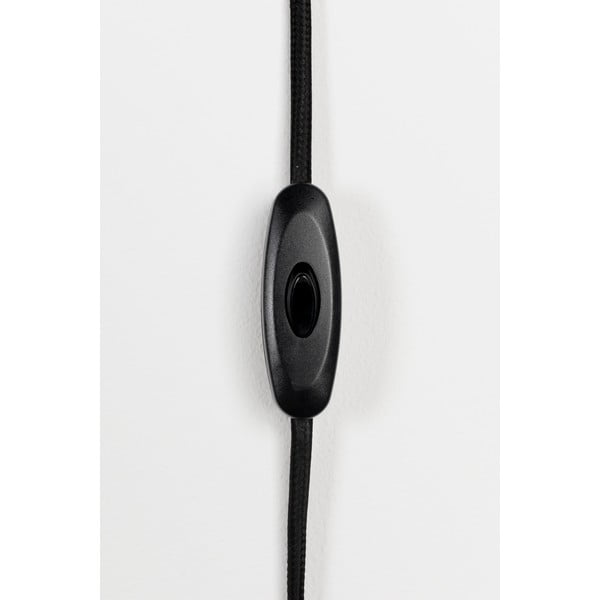 Lampada da parete nera Xavi - White Label-image-3