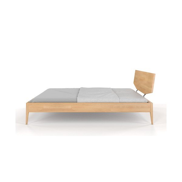 Letto matrimoniale in legno di faggio 140 x 200 cm Sund - Skandica-image-3