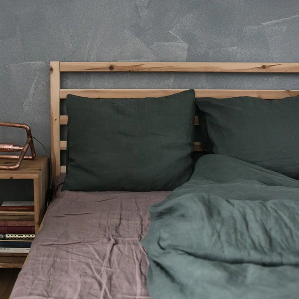 Lenzuolo di lino rosa 260x180 cm Ashes of Roses - Linen Tales-image-1