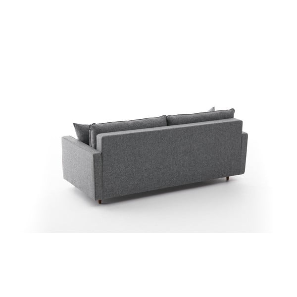 Divano letto grigio scuro 210 cm Eva - Balcab Home-image-4