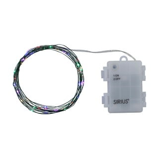 Catena luminosa 40 lampadine lunghezza 390 cm Knirke - Sirius